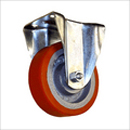 Heavy Duty Wheel Castors with PU wheel fix