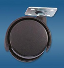 Twin Wheel Castor Plate Type